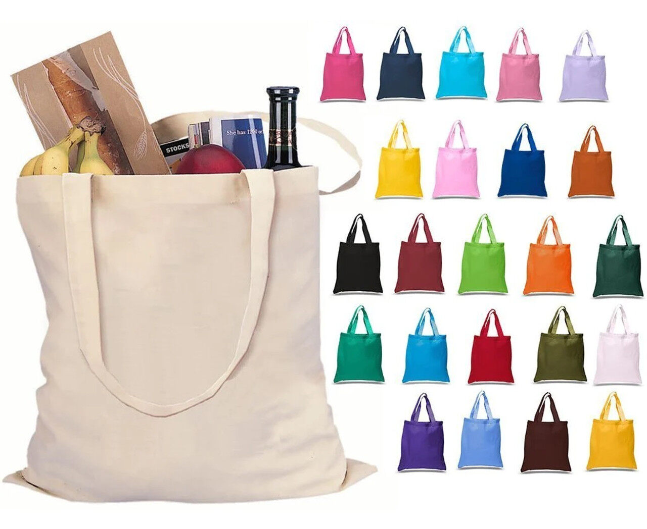 Bulk Order Canvas Bags – Durable, Customizable, and Ideal for Any Purpose