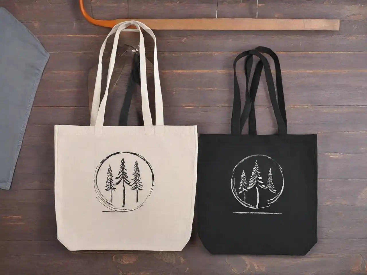 Durable Black Canvas Tote Bags for Businesses: Perfect for Branding